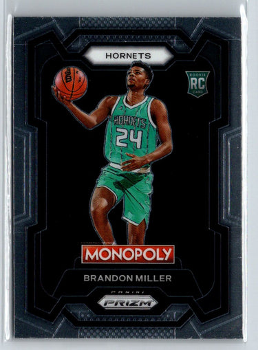 2023-24 Panini Prizm Monopoly #15 Brandon Miller J51