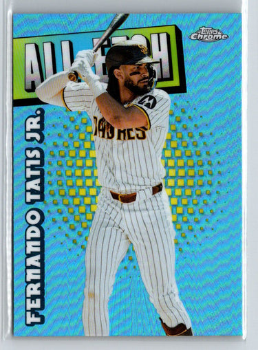 2025 Topps Chrome #CAE-12 Fernando Tatis Jr. Chrome All-Etch J52