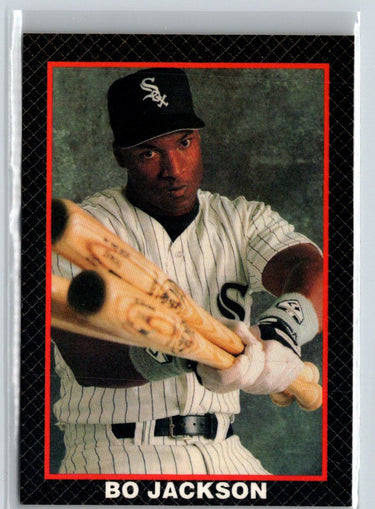 1991 Black Diamond Red Frame Border (unlicensed) #NNO Bo Jackson J52