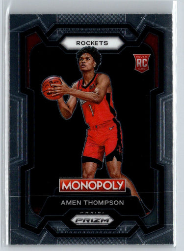 2023-24 Panini Prizm Monopoly #33 Amen Thompson J53