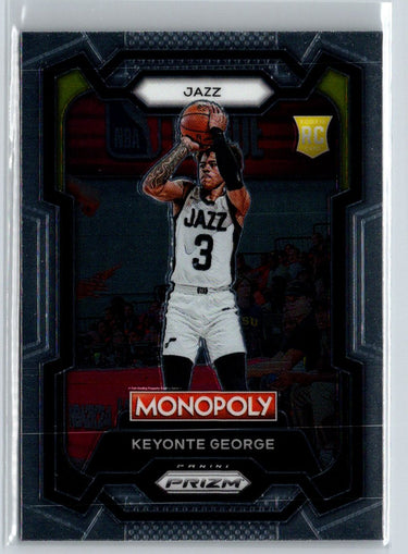 2023-24 Panini Prizm Monopoly #87 Keyonte George J53