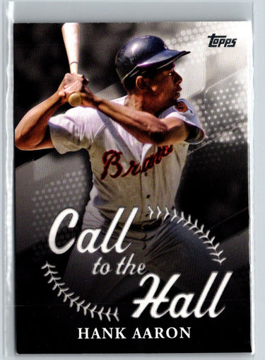 2025 Topps #CTH-4 Hank Aaron Call to the Hall J54