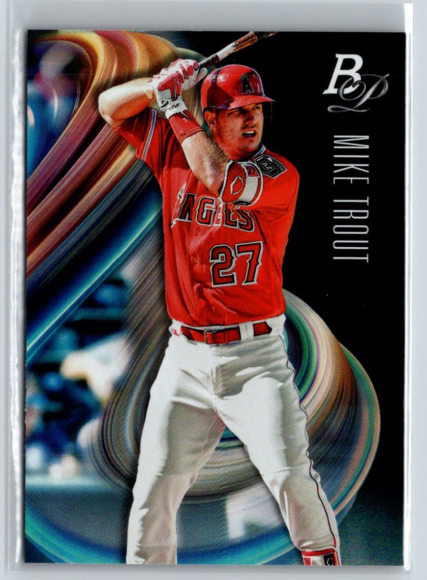2018 Bowman Platinum #49 Mike Trout J54