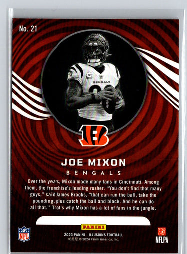 2023 Panini Illusions #21 Joe Mixon J56