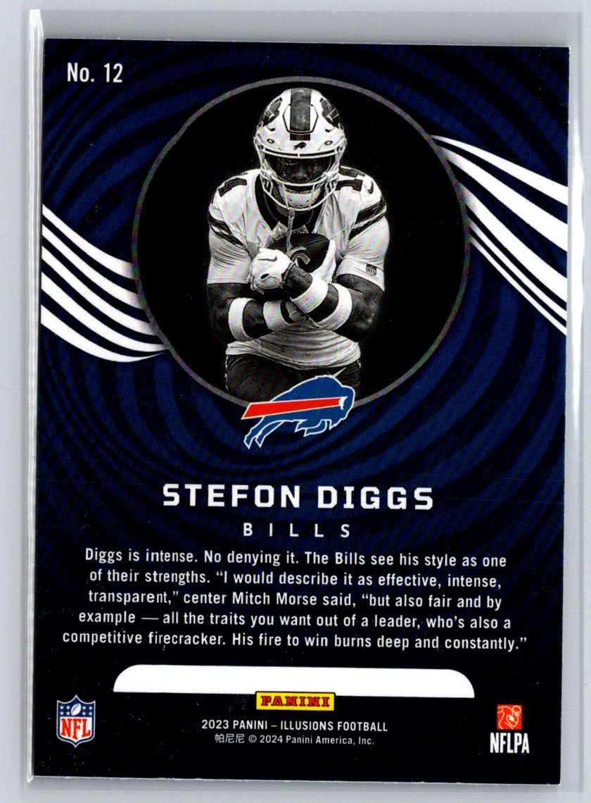 2023 Panini Illusions #12 Stefon Diggs Retail J56