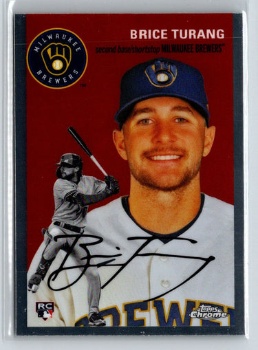 2023 Topps Chrome Platinum Anniversary #8 Brice Turang J57