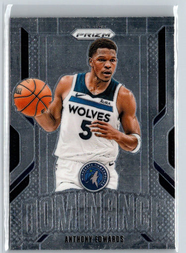 2024-25 Panini Prizm #9 Anthony Edwards Dominance J57