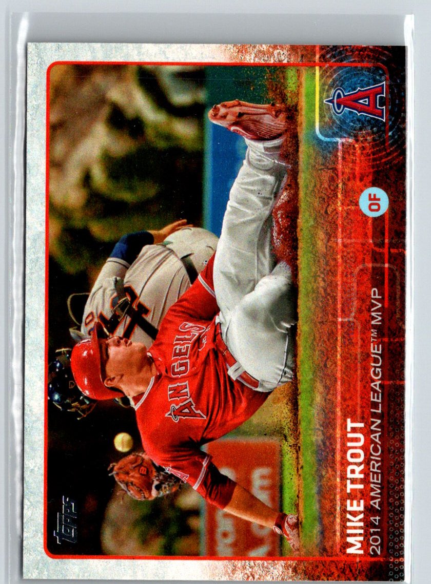 2015 Topps #510 Mike Trout J57