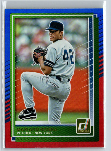 2025 Donruss #33 Mariano Rivera Red and Blue J58