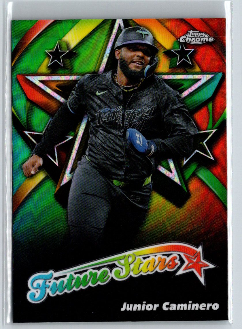 2025 Topps Chrome #FS-18 Junior Caminero Future Stars J58