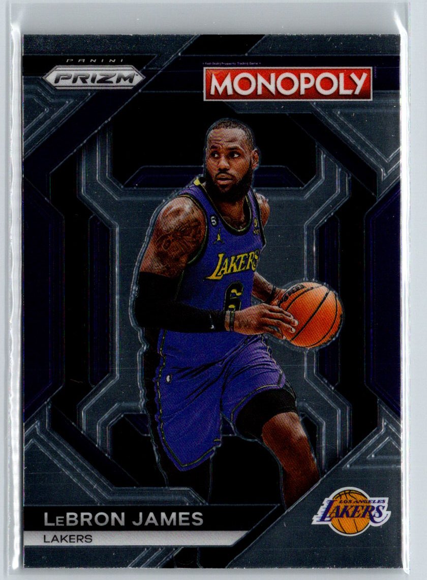 2023-24 Panini Prizm Monopoly #PS9 LeBron James All-Star J58