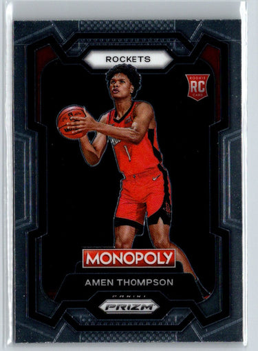 2023-24 Panini Prizm Monopoly #33 Amen Thompson J58