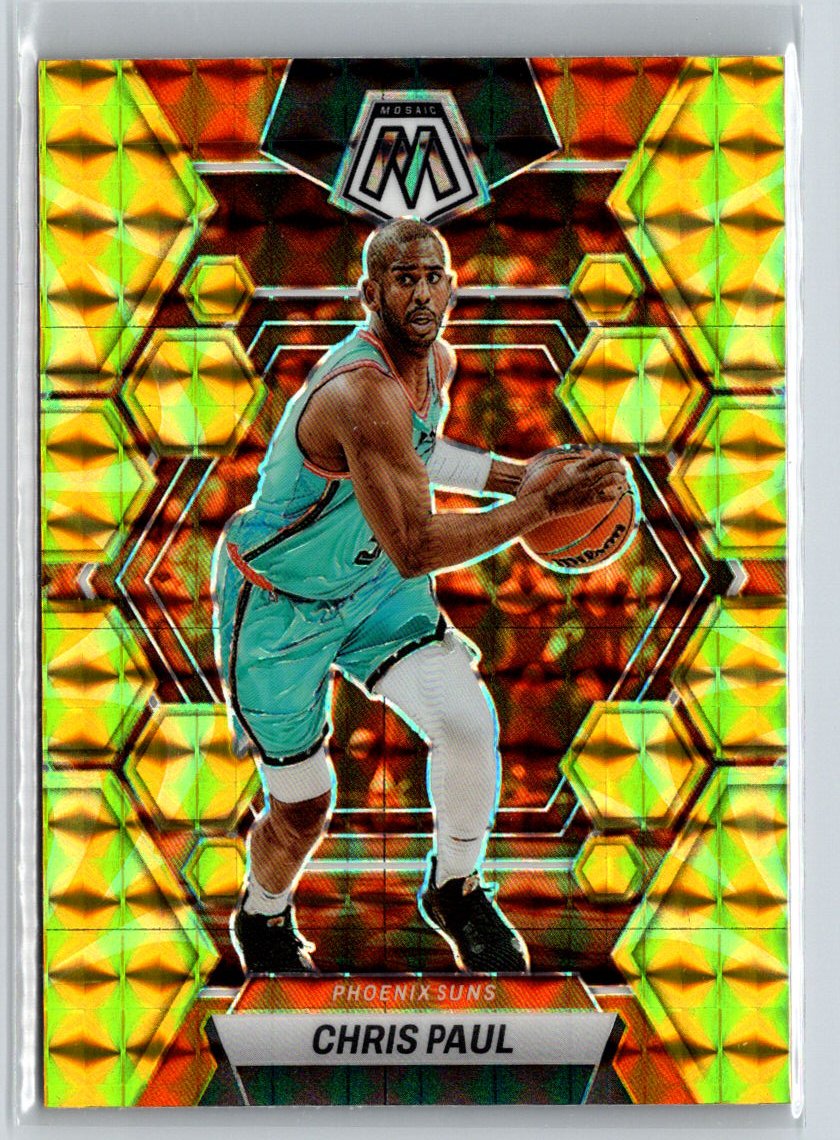 2022-23 Panini Mosaic #77 Chris Paul Reactive Yellow J59