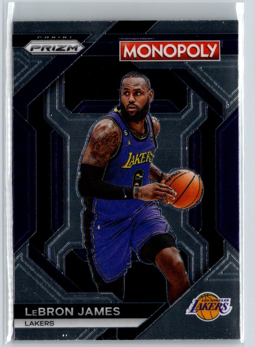 2023-24 Panini Prizm Monopoly #PS9 LeBron James All-Star J60