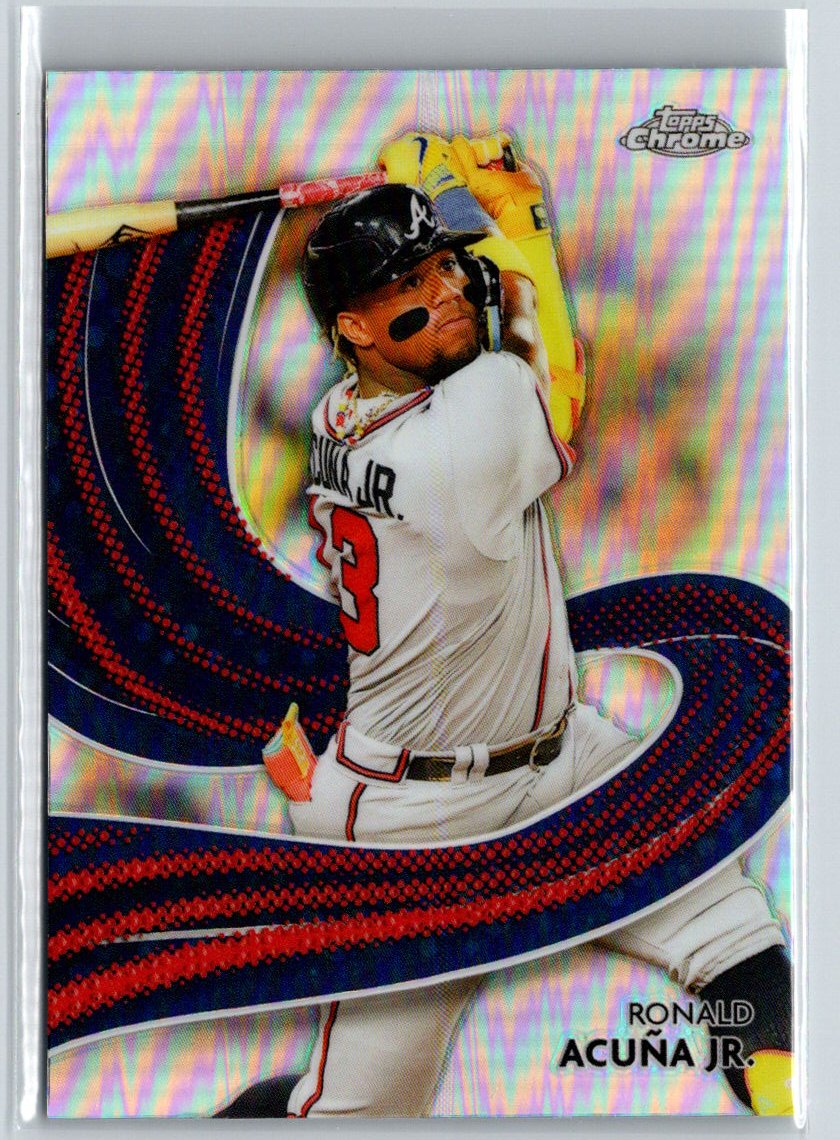 2024 Topps Chrome #S-12 Ronald Acuna Jr. Strokes J61