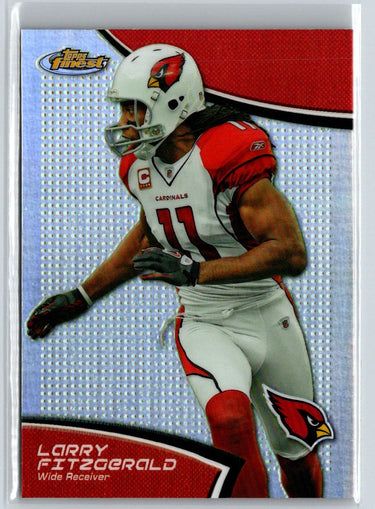 2010 Finest #90 Larry Fitzgerald Refractors J61