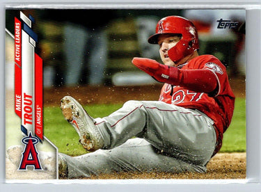 2020 Topps Update #U-119 Mike Trout Royal Blue J61