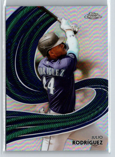 2024 Topps Chrome #S-18 Julio Rodriguez Strokes J62
