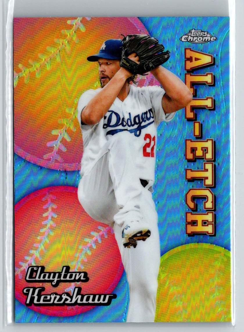2024 Topps Chrome #CAE-19 Clayton Kershaw Chrome All-Etch J62
