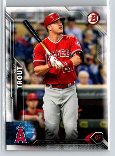 2016 Bowman #1 Mike Trout J63