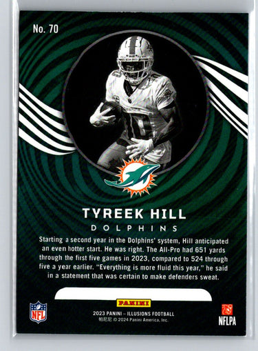 2023 Panini Illusions #70 Tyreek Hill Retail J63