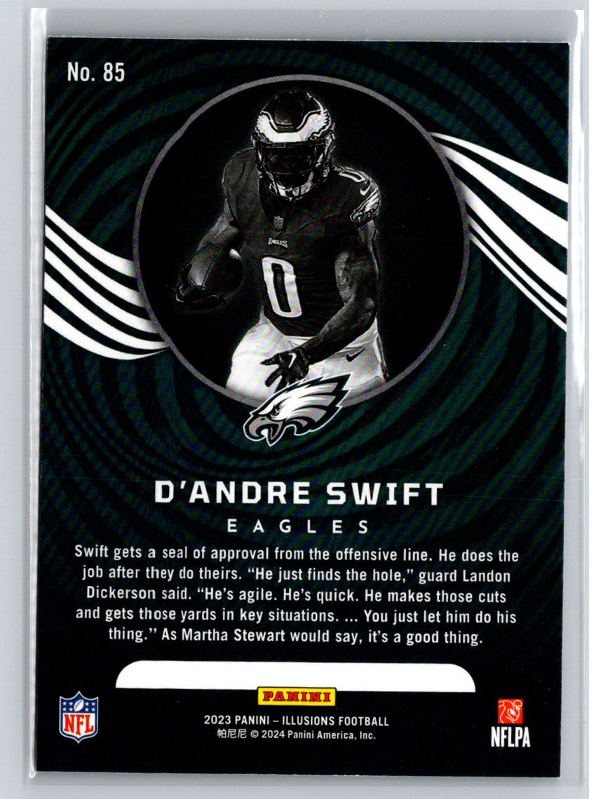 2023 Panini Illusions #85 D'Andre Swift J63
