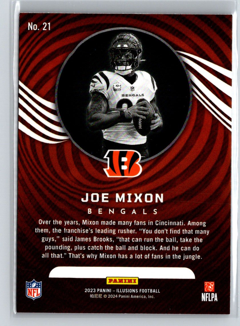 2023 Panini Illusions #21 Joe Mixon J63