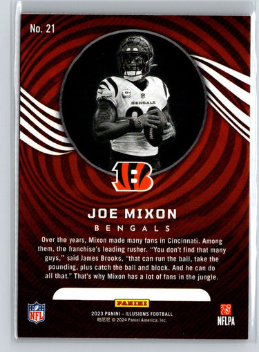 2023 Panini Illusions #21 Joe Mixon J63