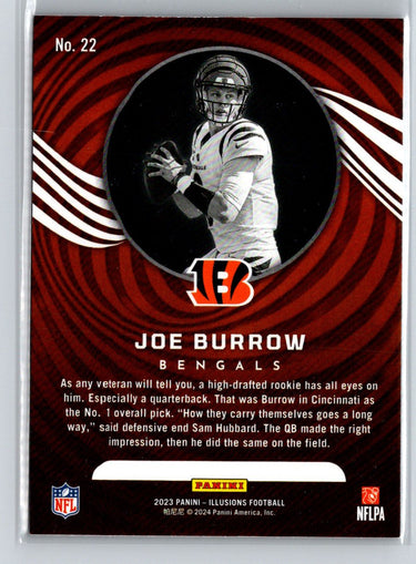 2023 Panini Illusions #22 Joe Burrow J63