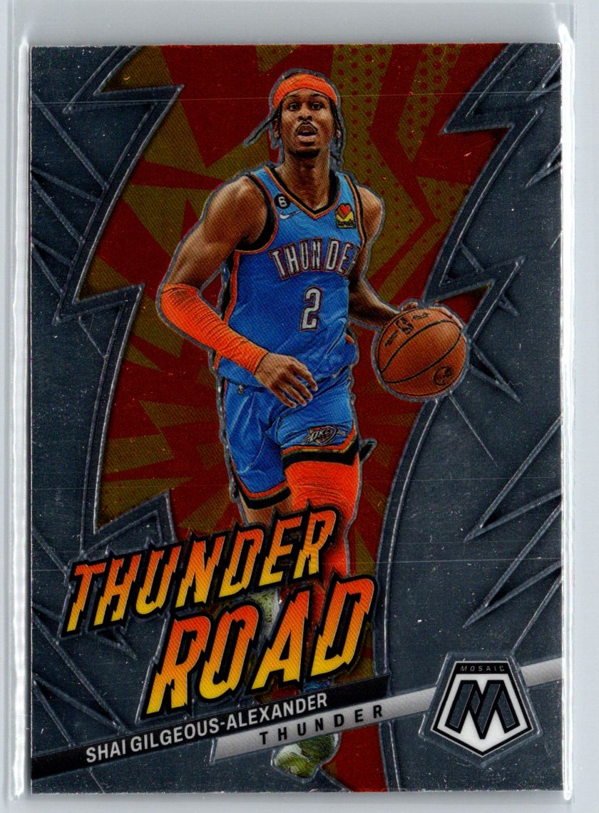 2022-23 Panini Mosaic #14 Shai Gilgeous-Alexander Thunder Road J64