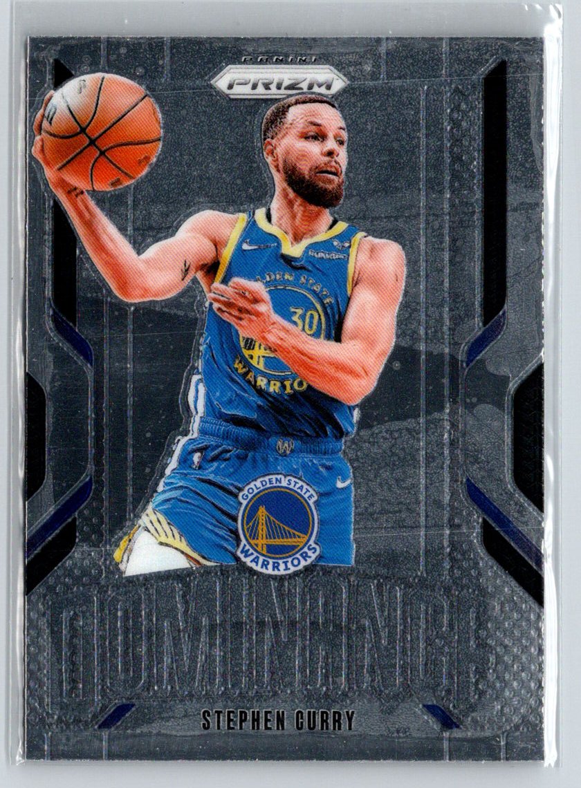 2020-21 Panini Prizm #24 Stephen Curry Dominance J64