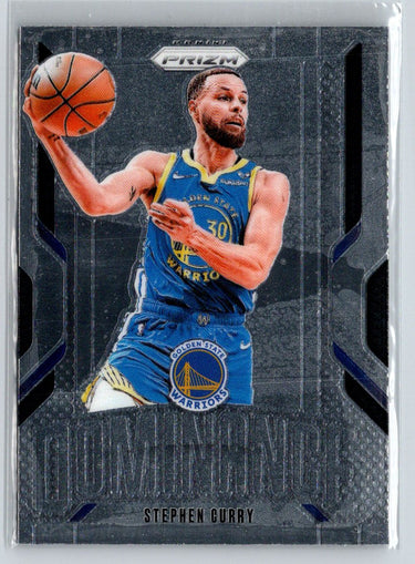 2020-21 Panini Prizm #24 Stephen Curry Dominance J64