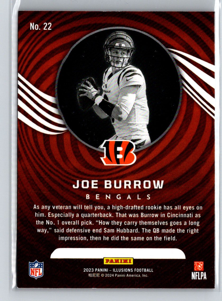 2023 Panini Illusions #22 Joe Burrow J64
