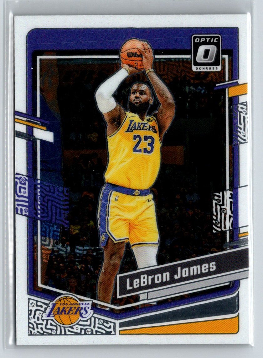 2023-24 Donruss Optic #65 LeBron James J64