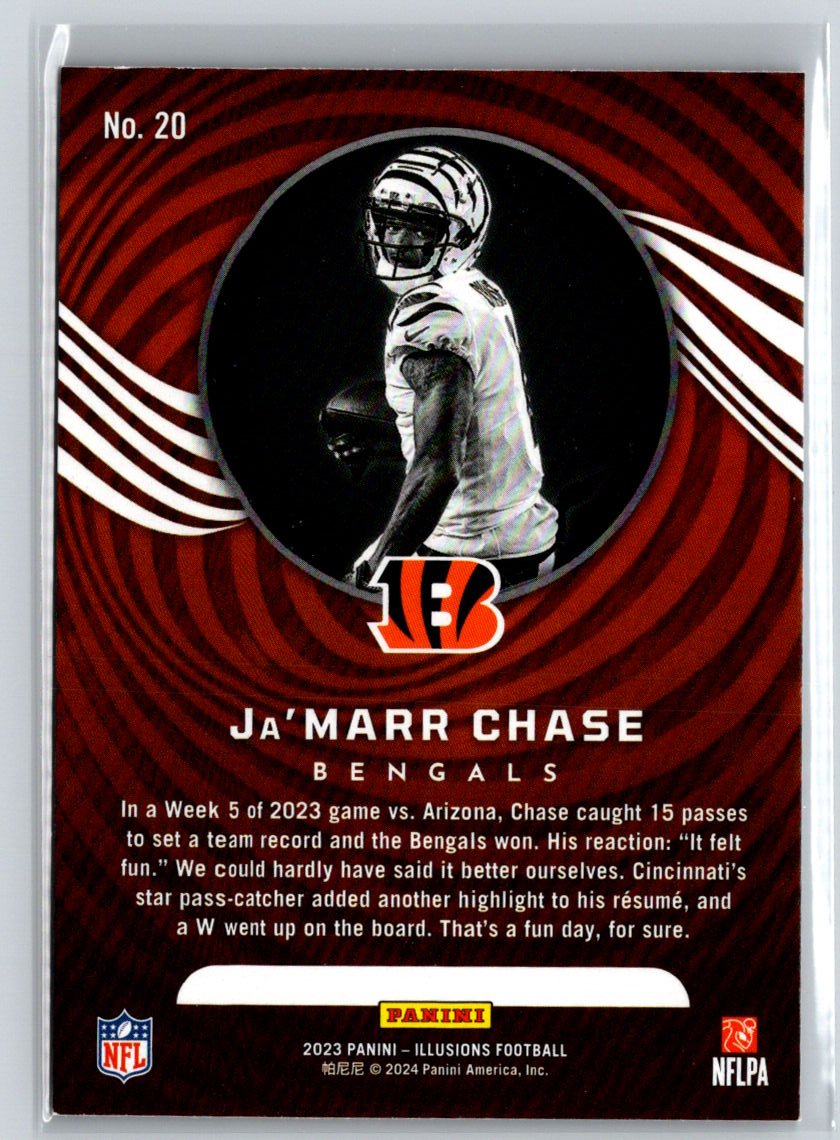 2023 Panini Illusions #20 Ja'Marr Chase Retail J65