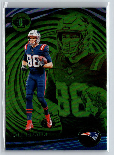 2023 Panini Illusions #76 Mike Gesicki Emerald Trophy Collection J65