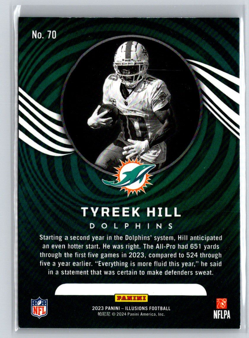 2023 Panini Illusions #70 Tyreek Hill Retail J65