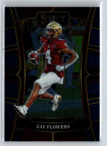 2023 Panini Select Draft Picks #17 Zay Flowers Blue Retail J65