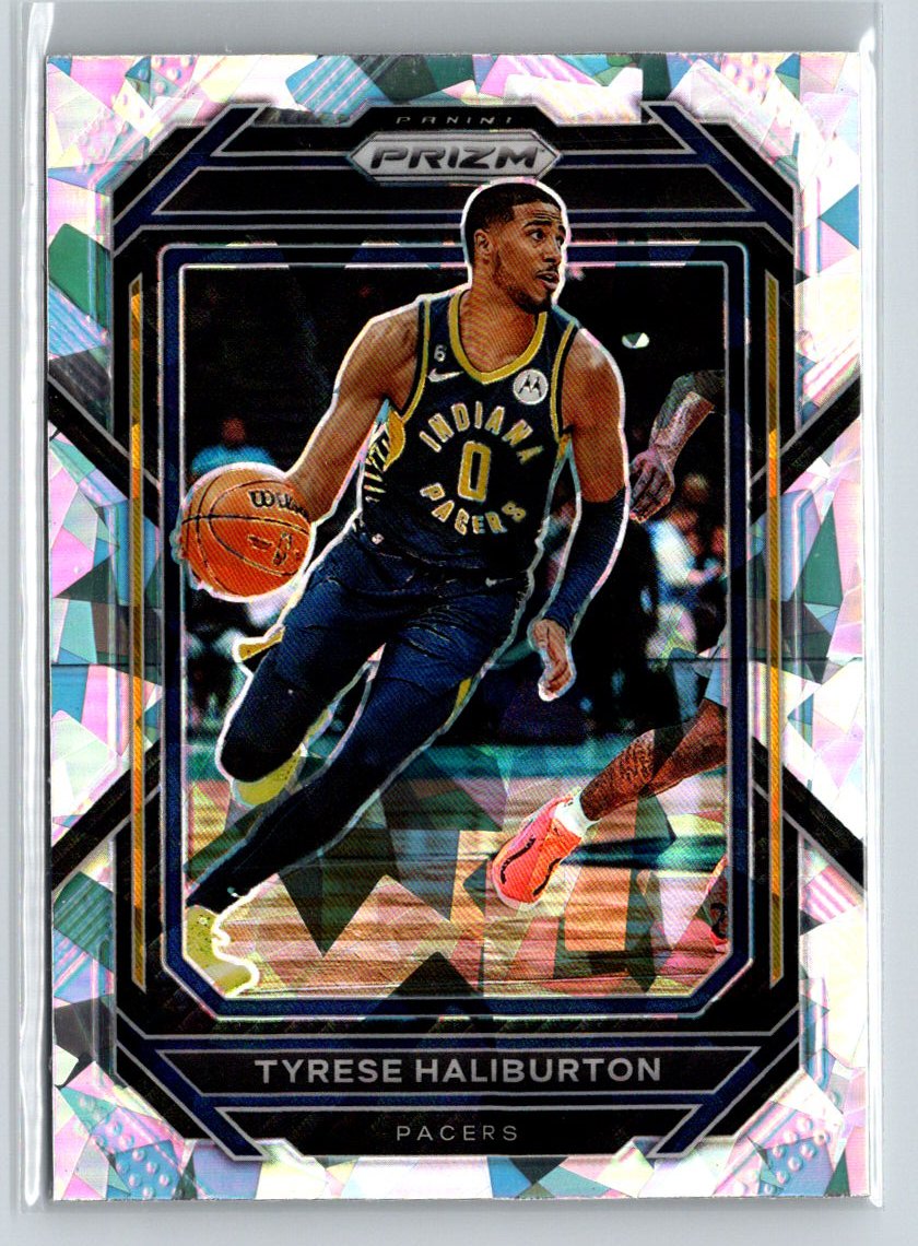 2022-23 Panini Prizm #93 Tyrese Haliburton Prizms Ice J65