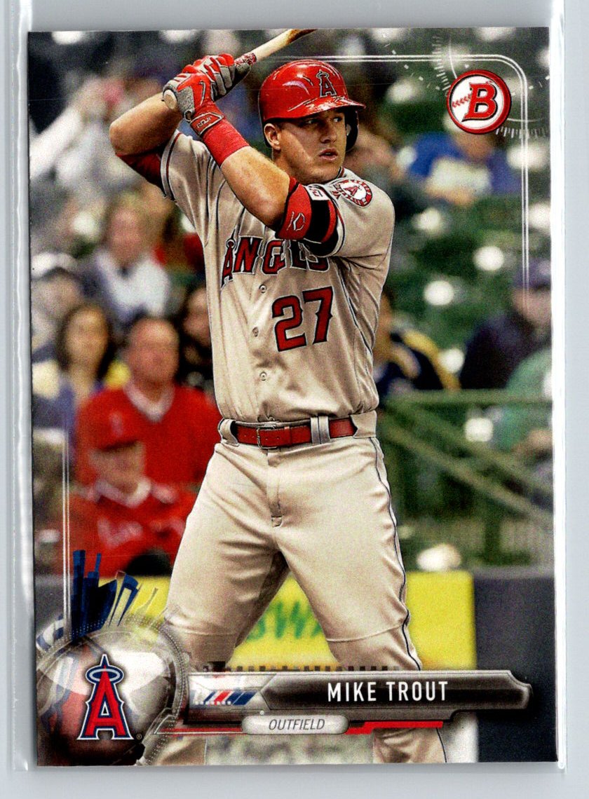 2017 Bowman #100 Mike Trout J65