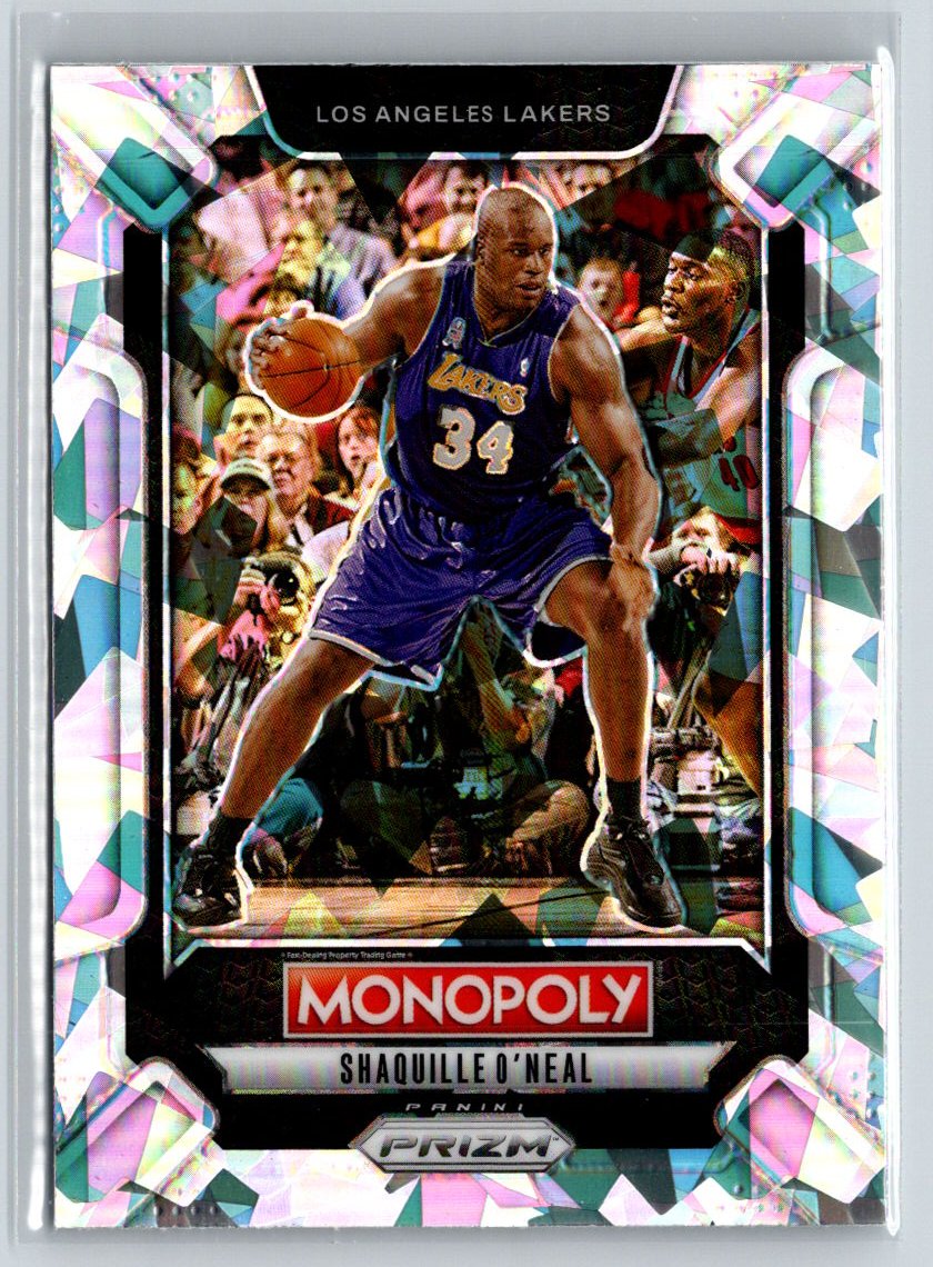 2024-25 Panini Prizm Monopoly #LEG2 Shaquille O'Neal Legends Ice Prizms J66
