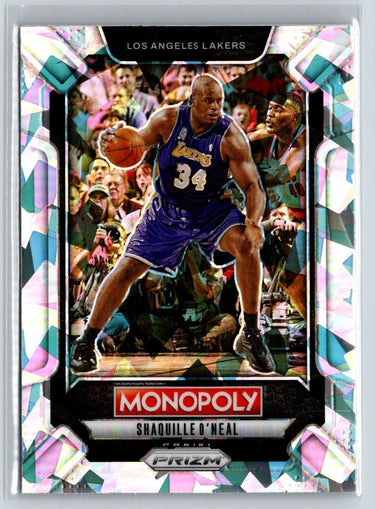 2024-25 Panini Prizm Monopoly #LEG2 Shaquille O'Neal Legends Ice Prizms J66