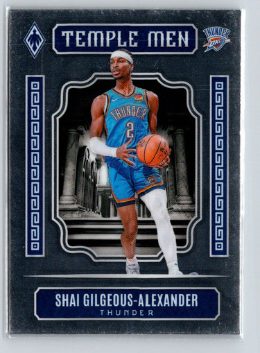 2023-24 Panini Phoenix #22 Shai Gilgeous-Alexander Temple Men J67