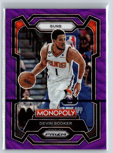 2023-24 Panini Prizm Monopoly #72 Devin Booker Purple J67