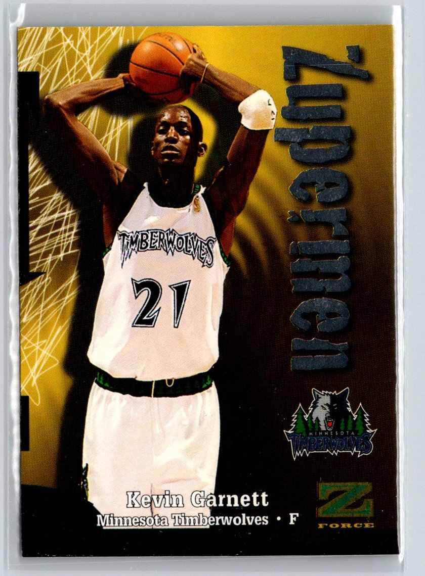 1997-98 SkyBox Z-Force #199 Kevin Garnett J68