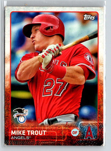 2015 Topps American League All-Stars #AL-1 Mike Trout J68