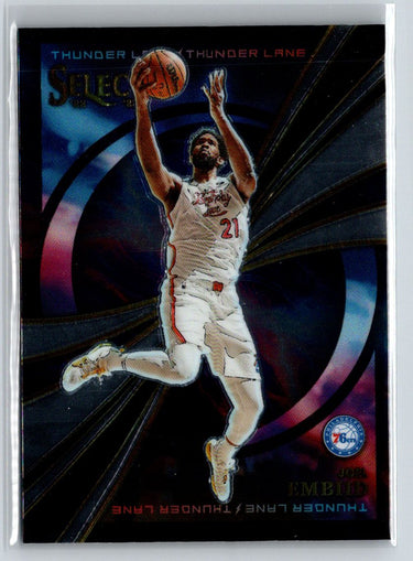 2022-23 Panini Select #6 Joel Embiid Thunder Lane J69