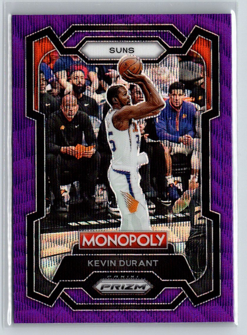2023 Panini Prizm Draft Picks #70 Kevin Durant Purple Wave J69