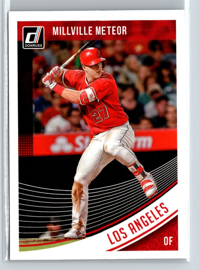 2018 Donruss #155 Mike Trout J69