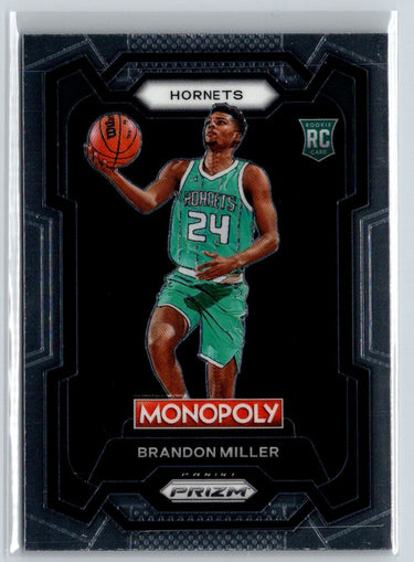 2023-24 Panini Prizm Monopoly #15 Brandon Miller J70